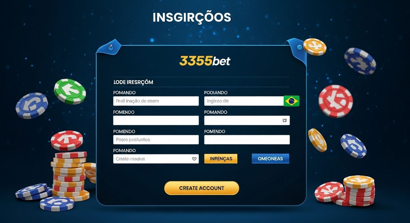 Como se inscrever account login