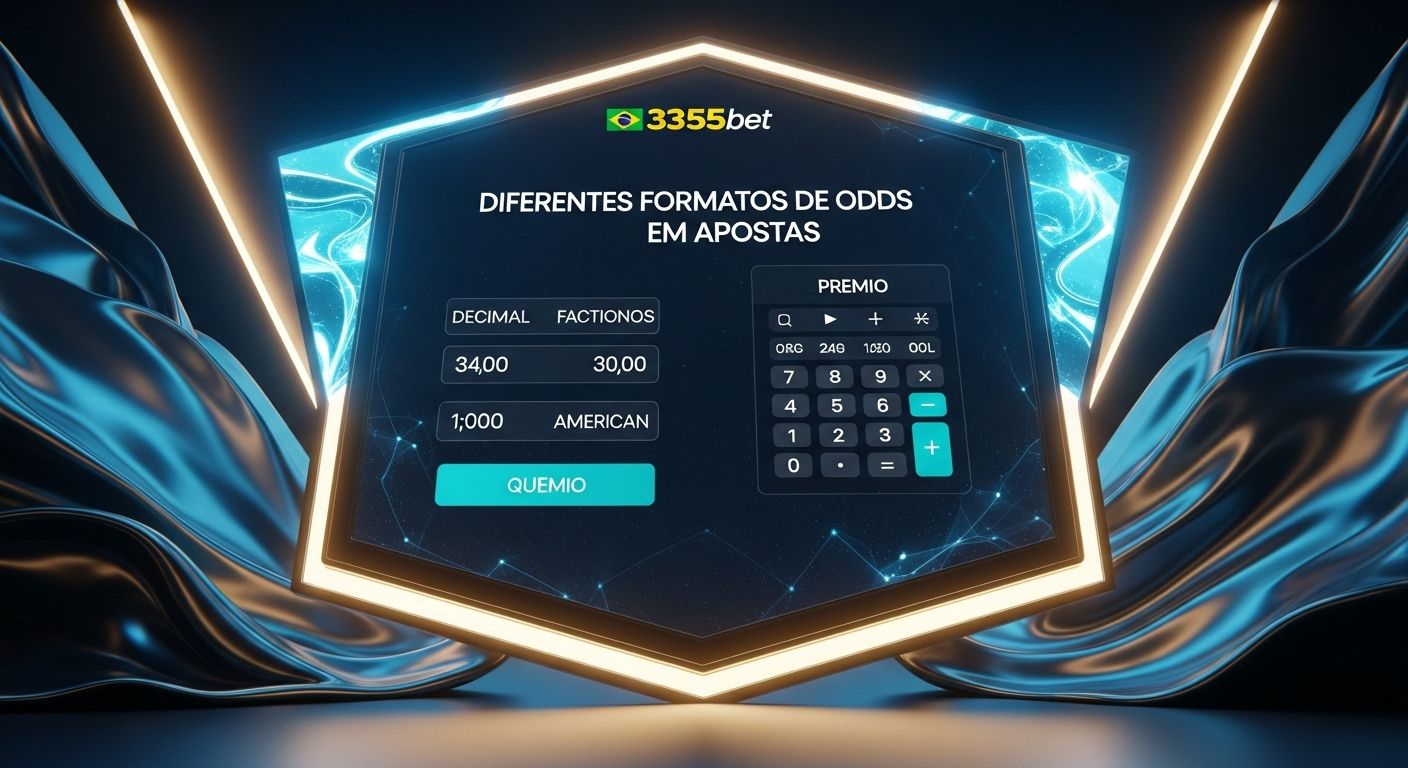 Formatos de probabilidades live match odds
